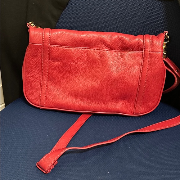 Tory Burch Red Leather Crossbody Bag - Picture 4 of 6